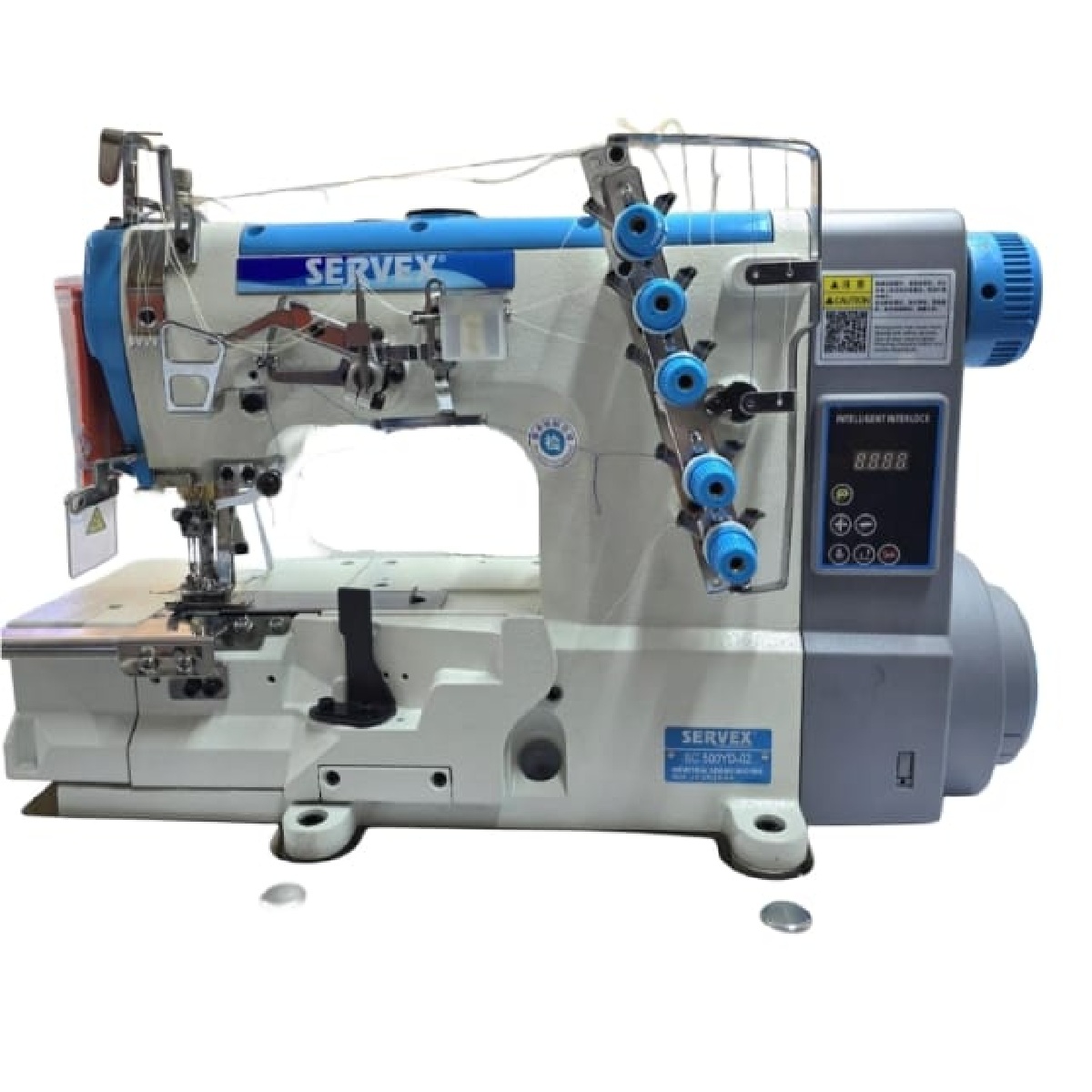 MÁQUINA COLLARIN MECATRÓNICA AJUSTE EN L SERVEX SC-500YD-02